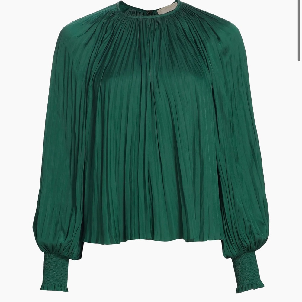Ulla Johnson Aidy Pleated Blouse